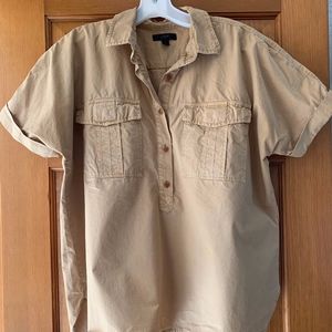 J.Crew Utility Style Pop-Over